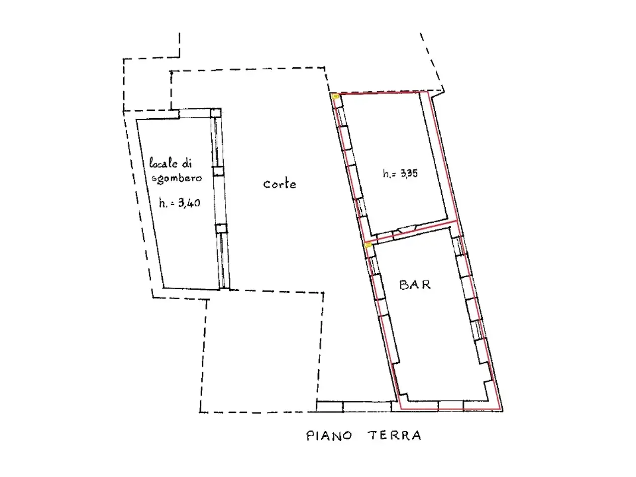 Negozio in Piazza Vittorio Veneto, Invorio, {3} - Planimetria 1
