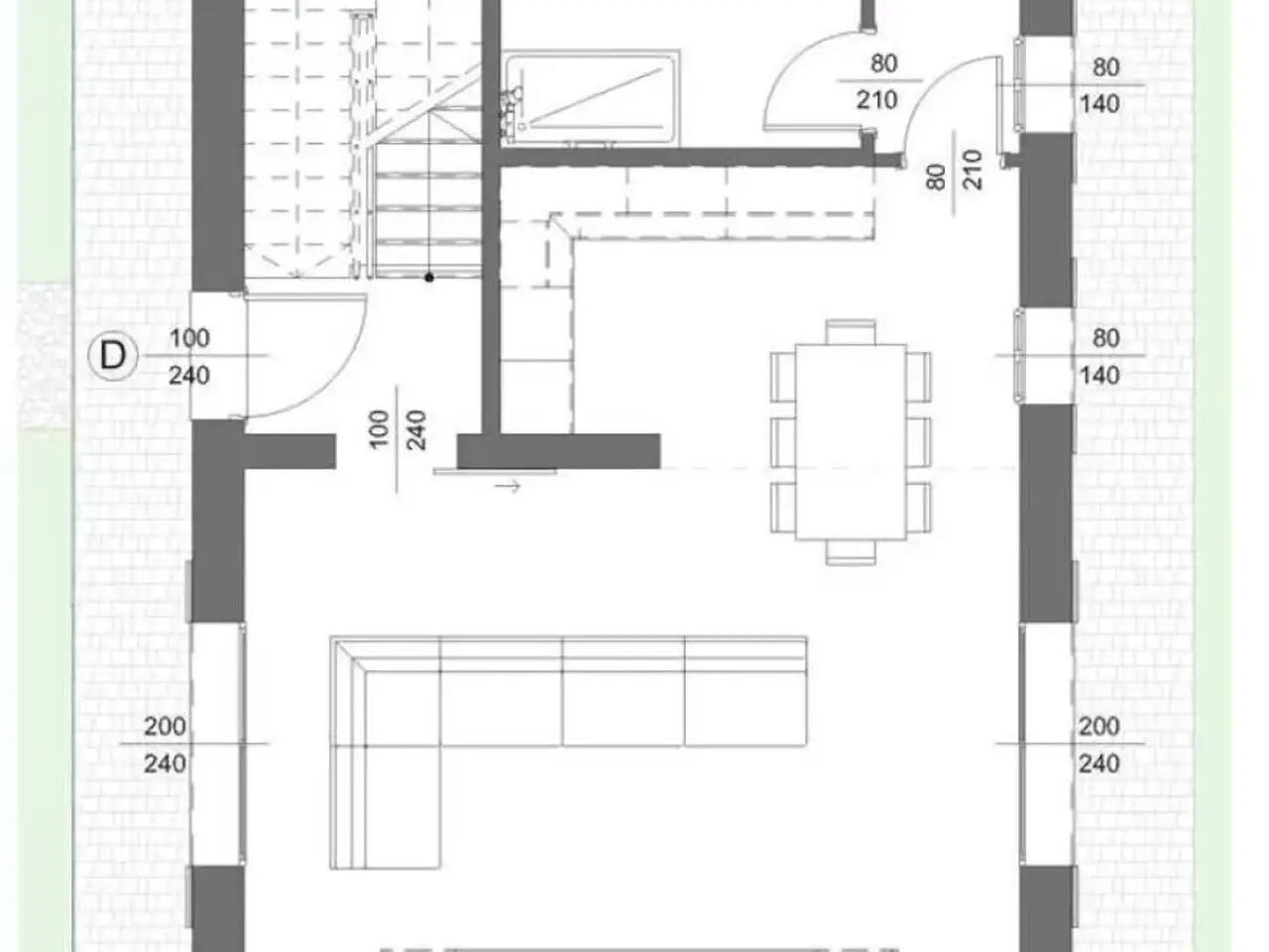Casa indipendente in vendita, Via Donella, Carpi - Planimetria 1