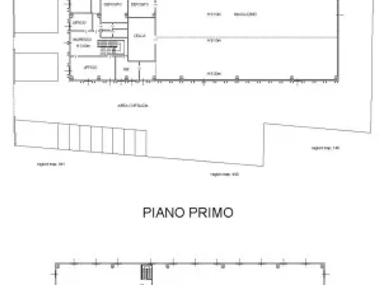 Capannone in Via Francesco Saverio Nitti, Parma, {3} - Planimetria 1