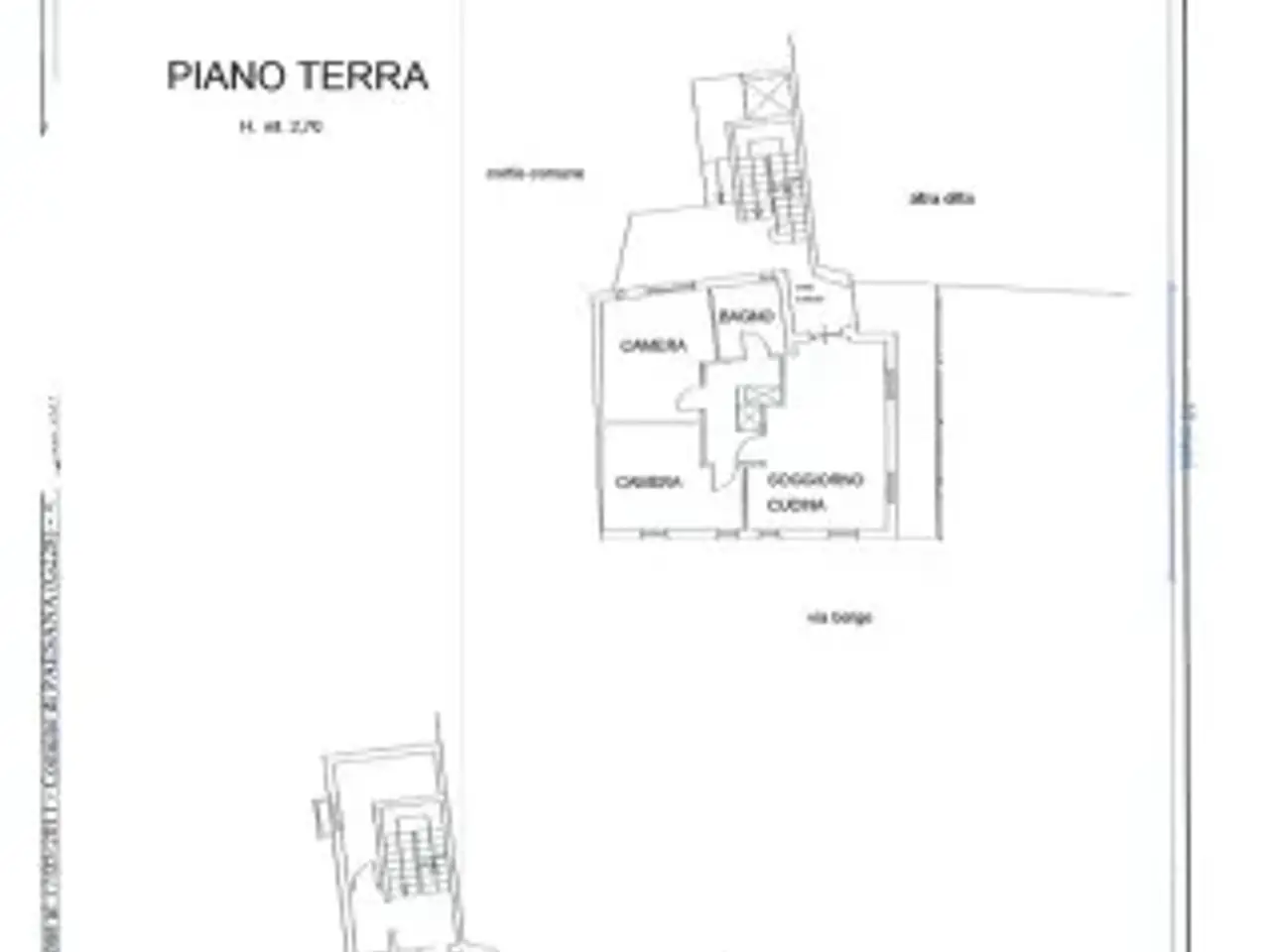 Ufficio in Via Barge 6, Paesana, {3} - Planimetria 1