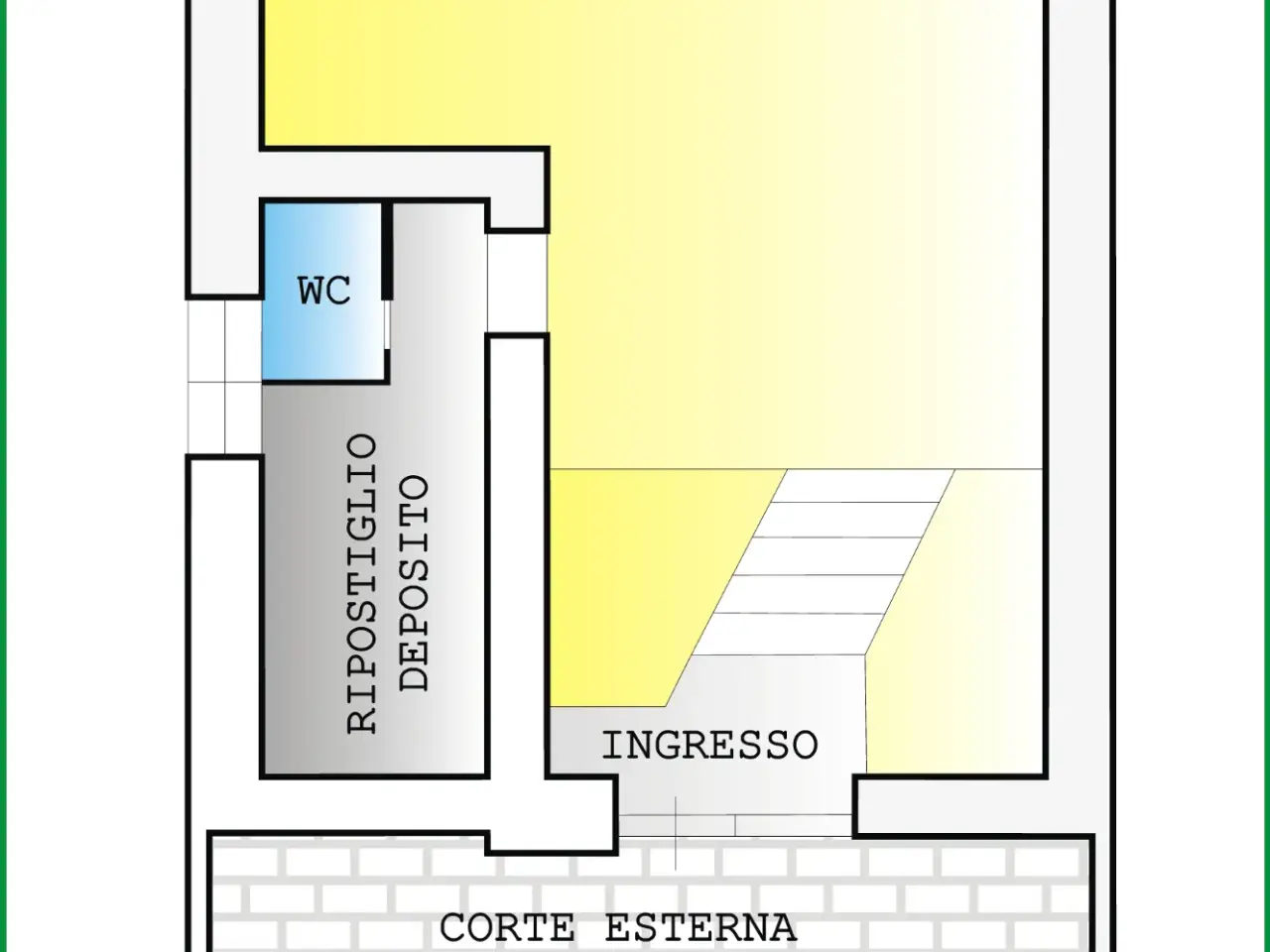 Negozio in Via Tito Bernardini 1, Guidonia Montecelio, {3} - Planimetria 1