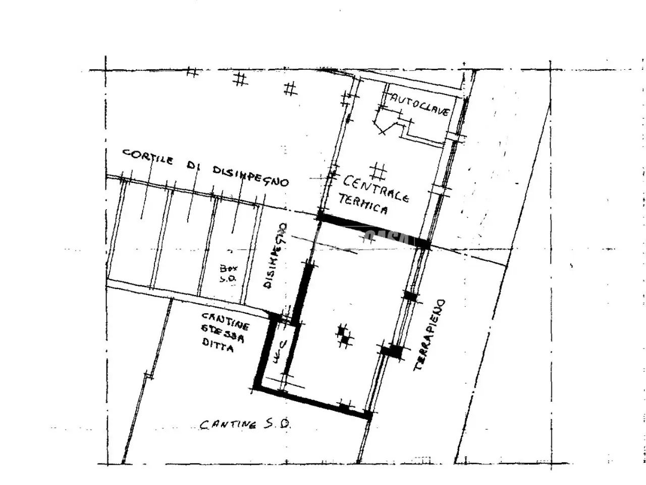 Magazzino in Via XX Settembre, Collegno, {3} - Planimetria 1