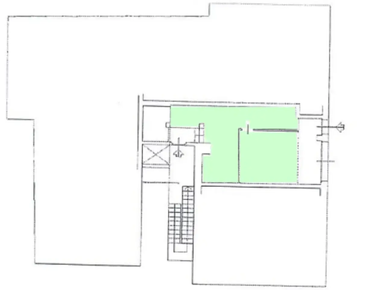 Negozio in Via Montello 44, Nibionno, {3} - Planimetria 1