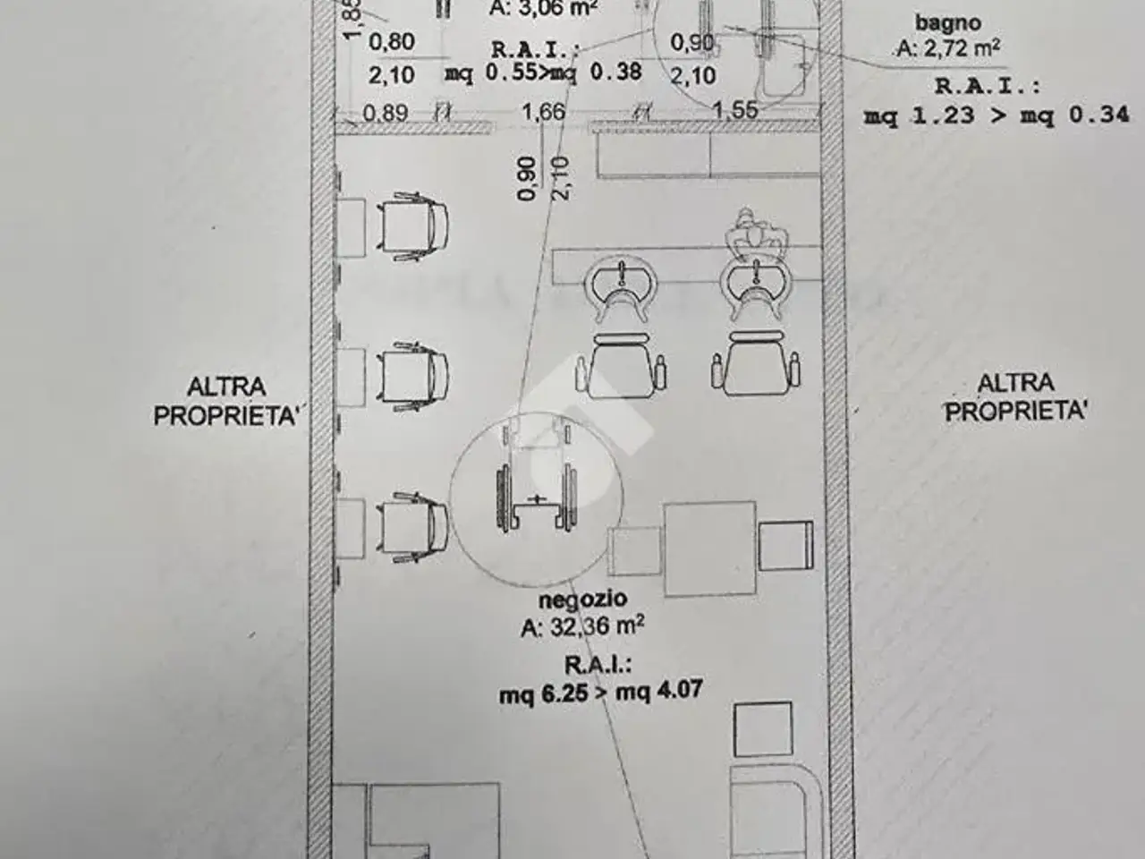 Negozio in Via Cremona 31, Brescia, {3} - Planimetria 1