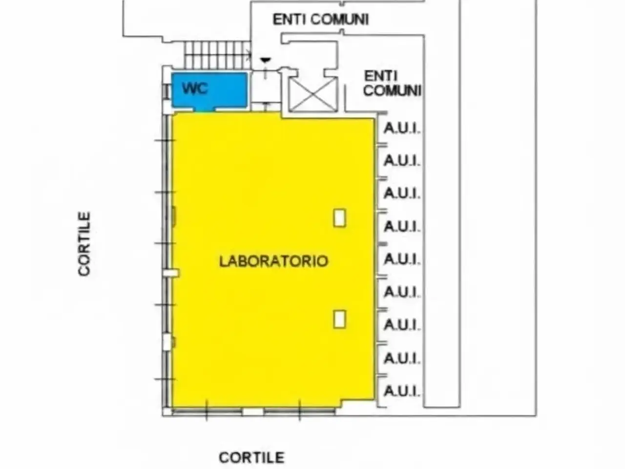 Laboratorio in Viale Friuli 24, Cinisello Balsamo, {3} - Planimetria 1