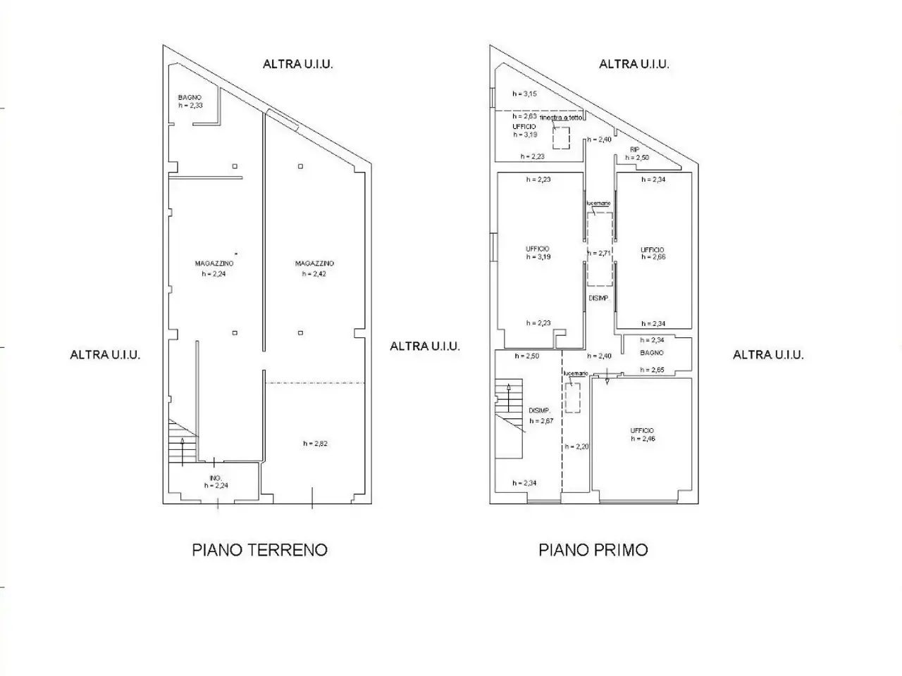 Magazzino in Via Mannelli, Firenze, {3} - Planimetria 1