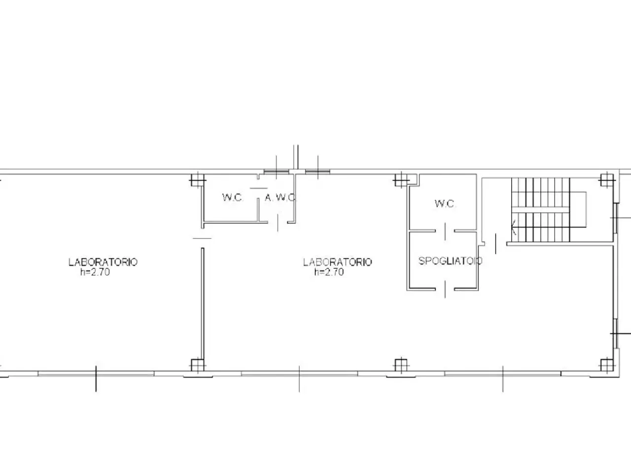 Ufficio in Via Cascinapiano, Langhirano, {3} - Planimetria 1