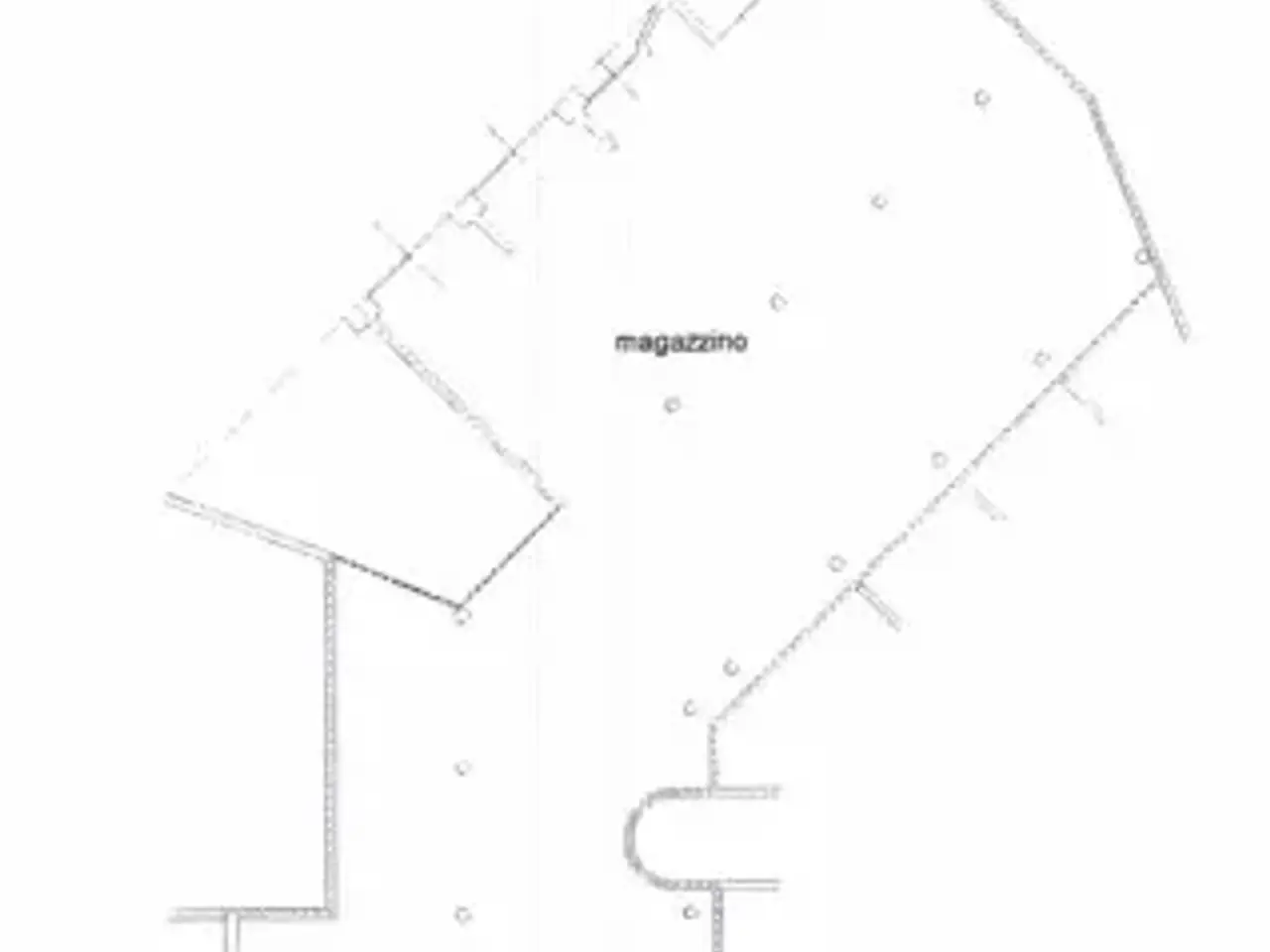 Magazzino in Strada della Lavandara, Capannori, {3} - Planimetria 1