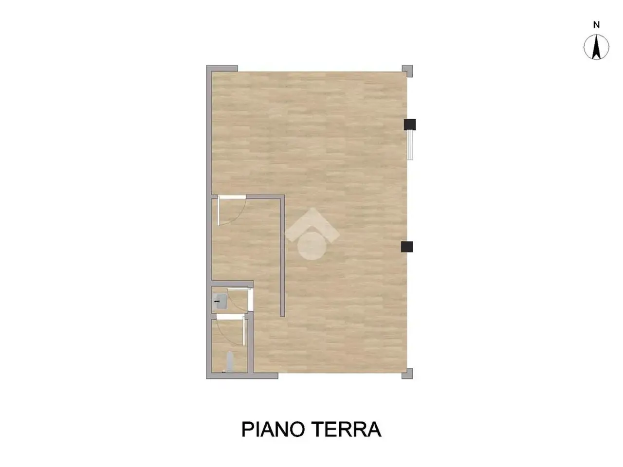 Negozio in Piazza Italia 10, Manerbio, {3} - Planimetria 1