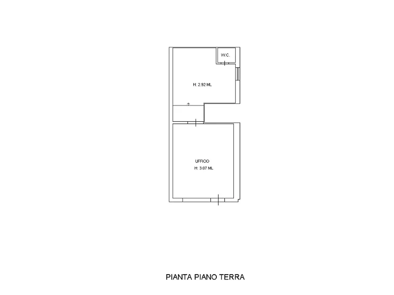 Ufficio in Oma 55016, Porcari, {3} - Planimetria 1