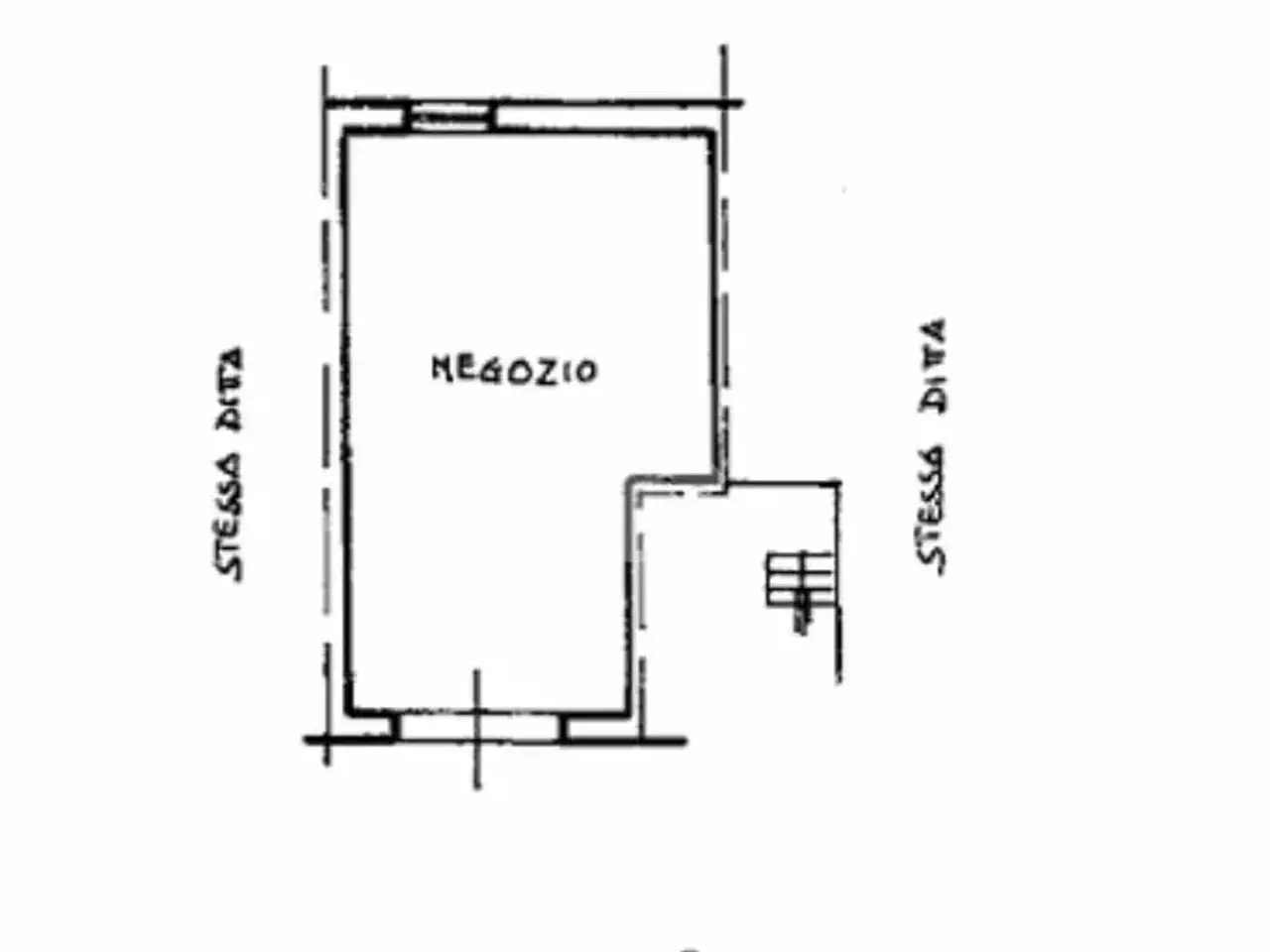 Negozio in Via Arnaldo Terzi 16, Sarzana, {3} - Planimetria 1