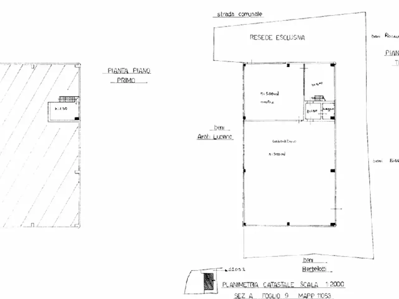 Laboratorio in a della Rena 13, Gallicano, {3} - Planimetria 1