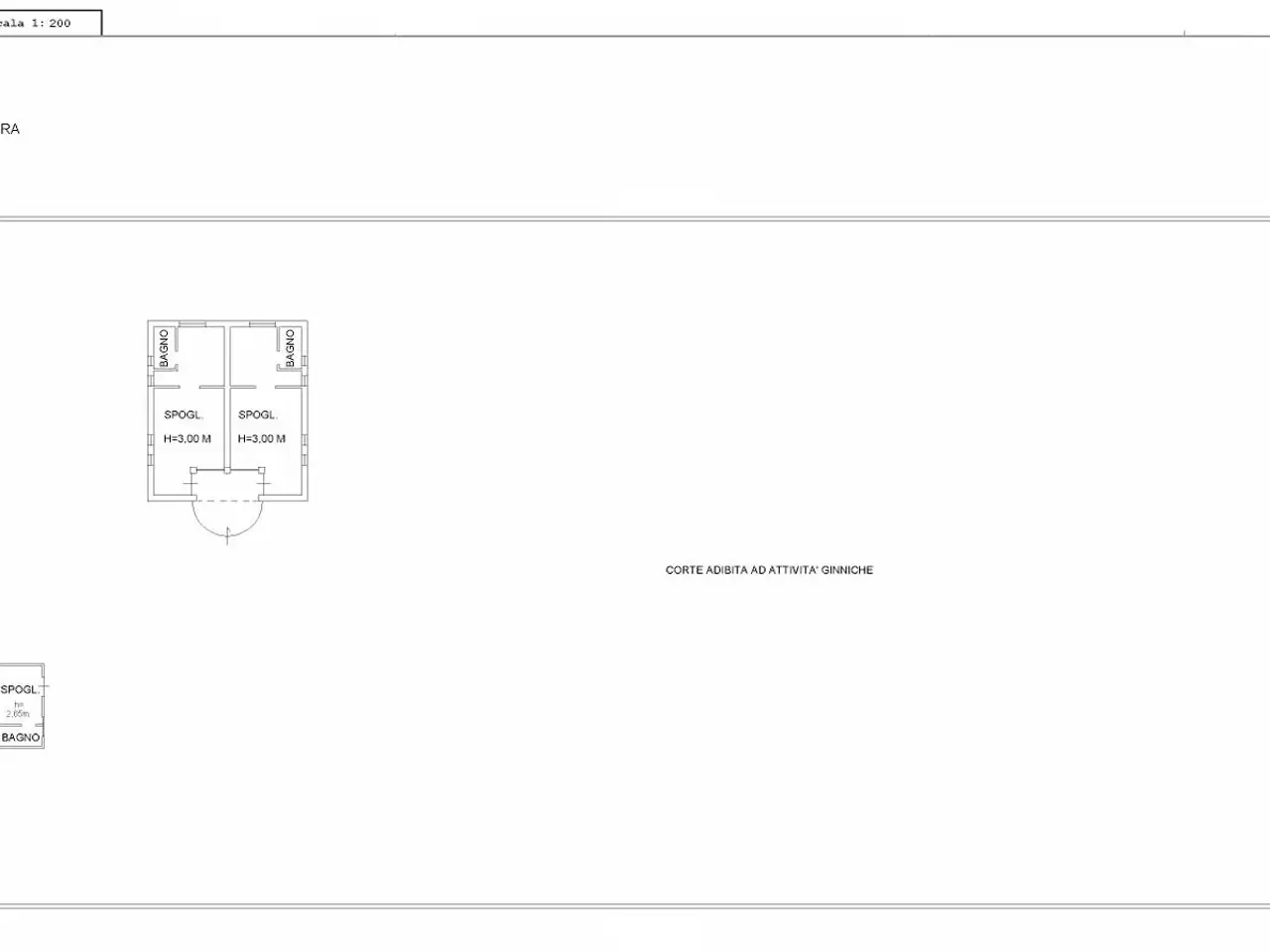 Albergo in Via del Mare, Foggia, {3} - Planimetria 1