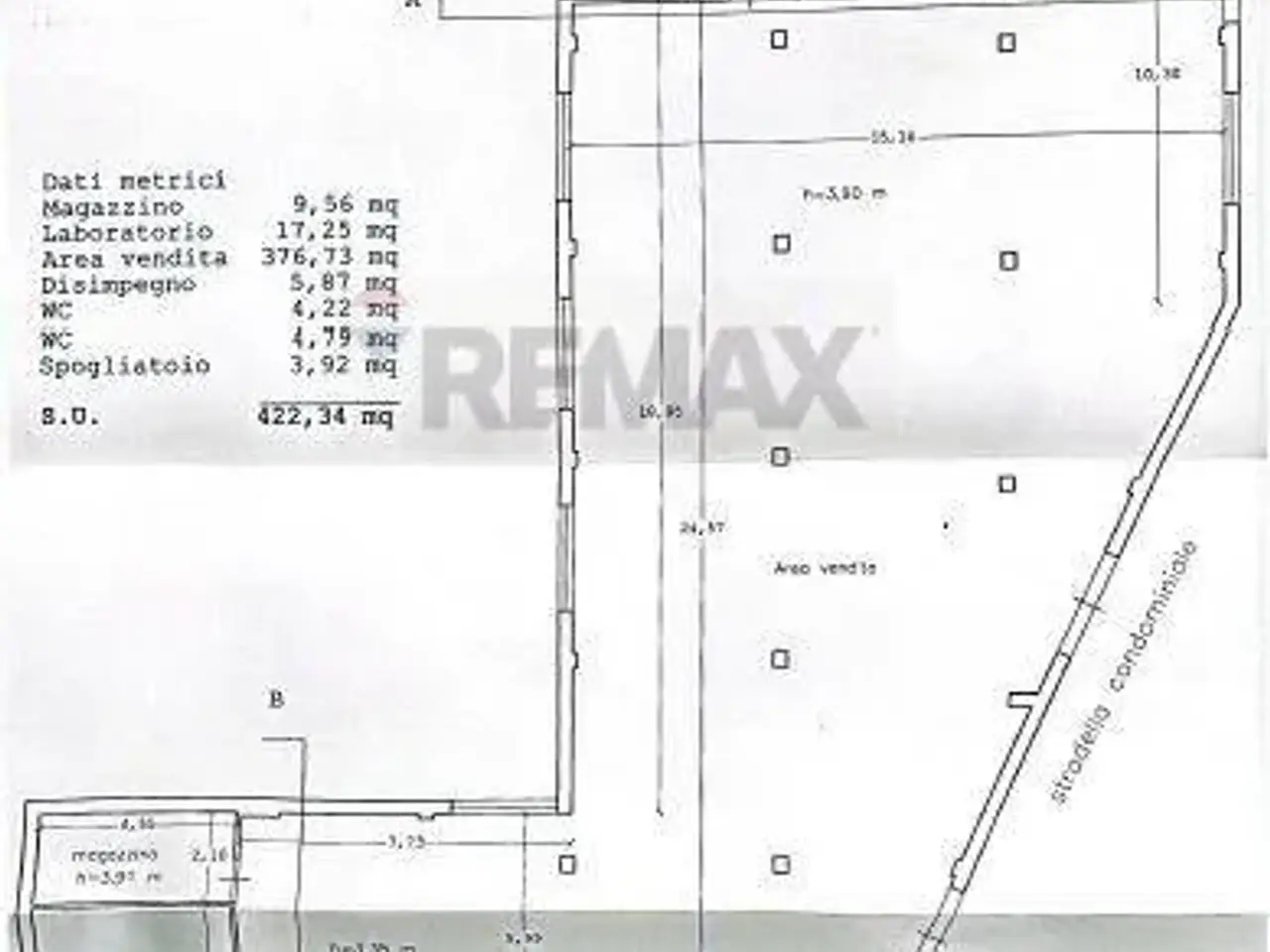 Negozio in , Palermo, {3} - Planimetria 1