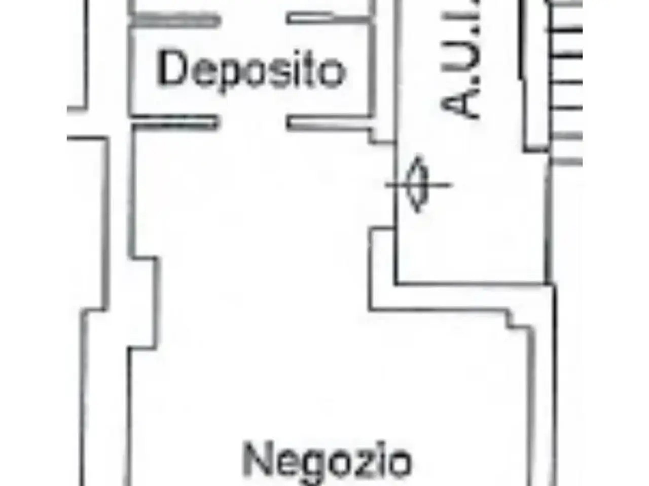 Negozio in Via S. Bernardino, Bergamo, {3} - Planimetria 1