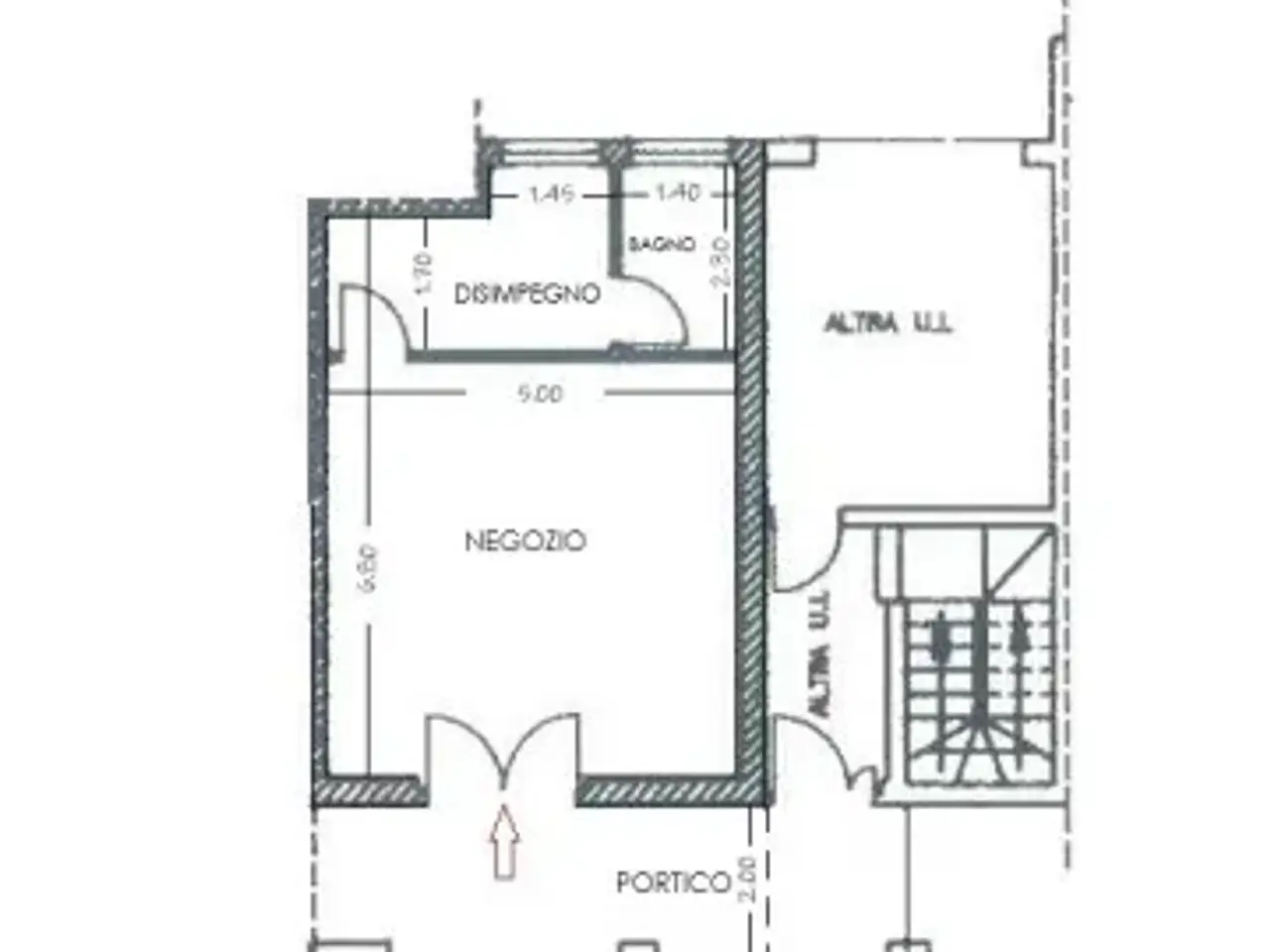 Negozio in Piazza 1 Maggio 26, Trasaghis, {3} - Planimetria 1