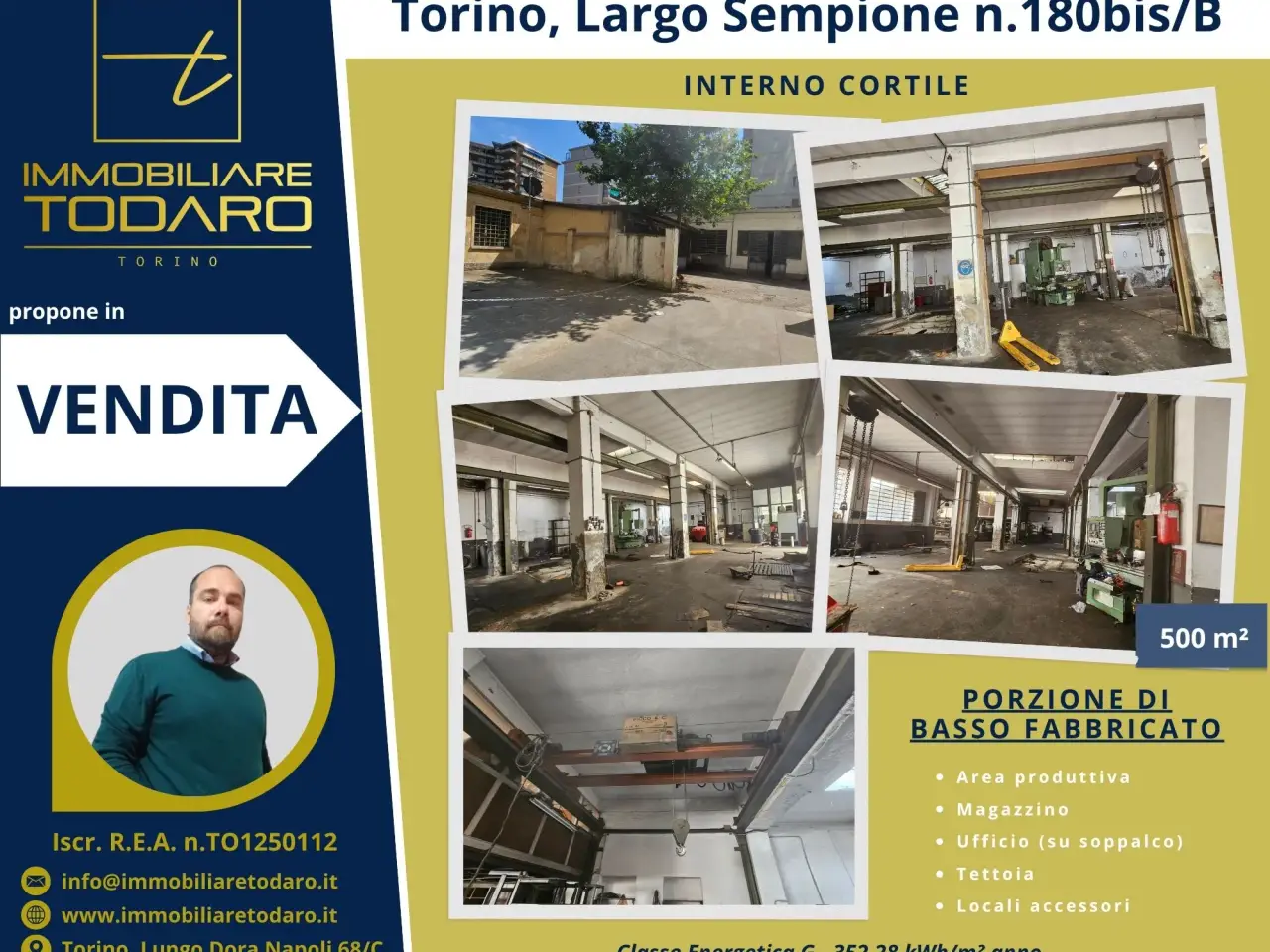 Laboratorio in Largo Sempione 180 Bis, Torino, {3} - Foto 1