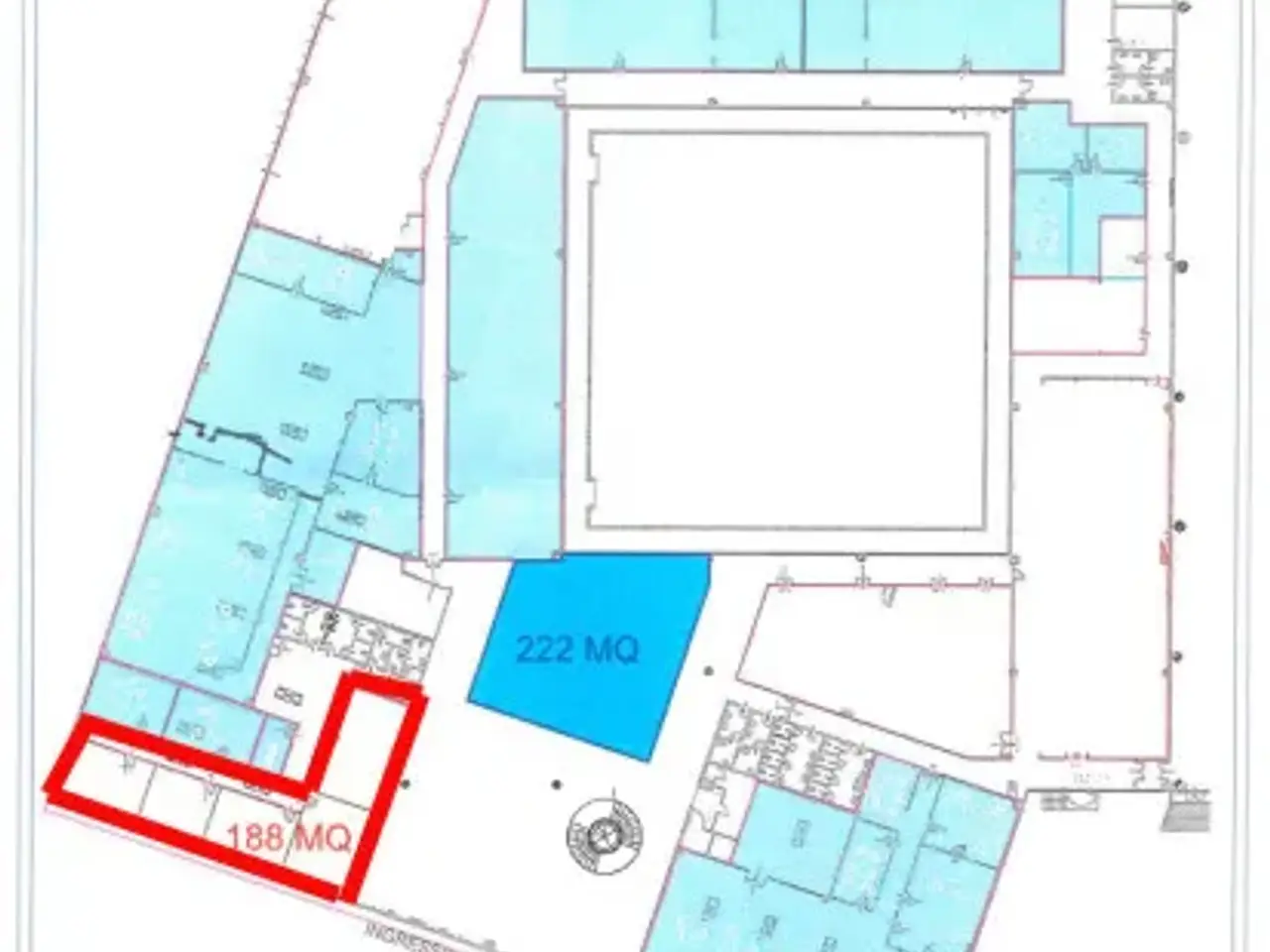 Ufficio in , Borgaro Torinese, {3} - Planimetria 1