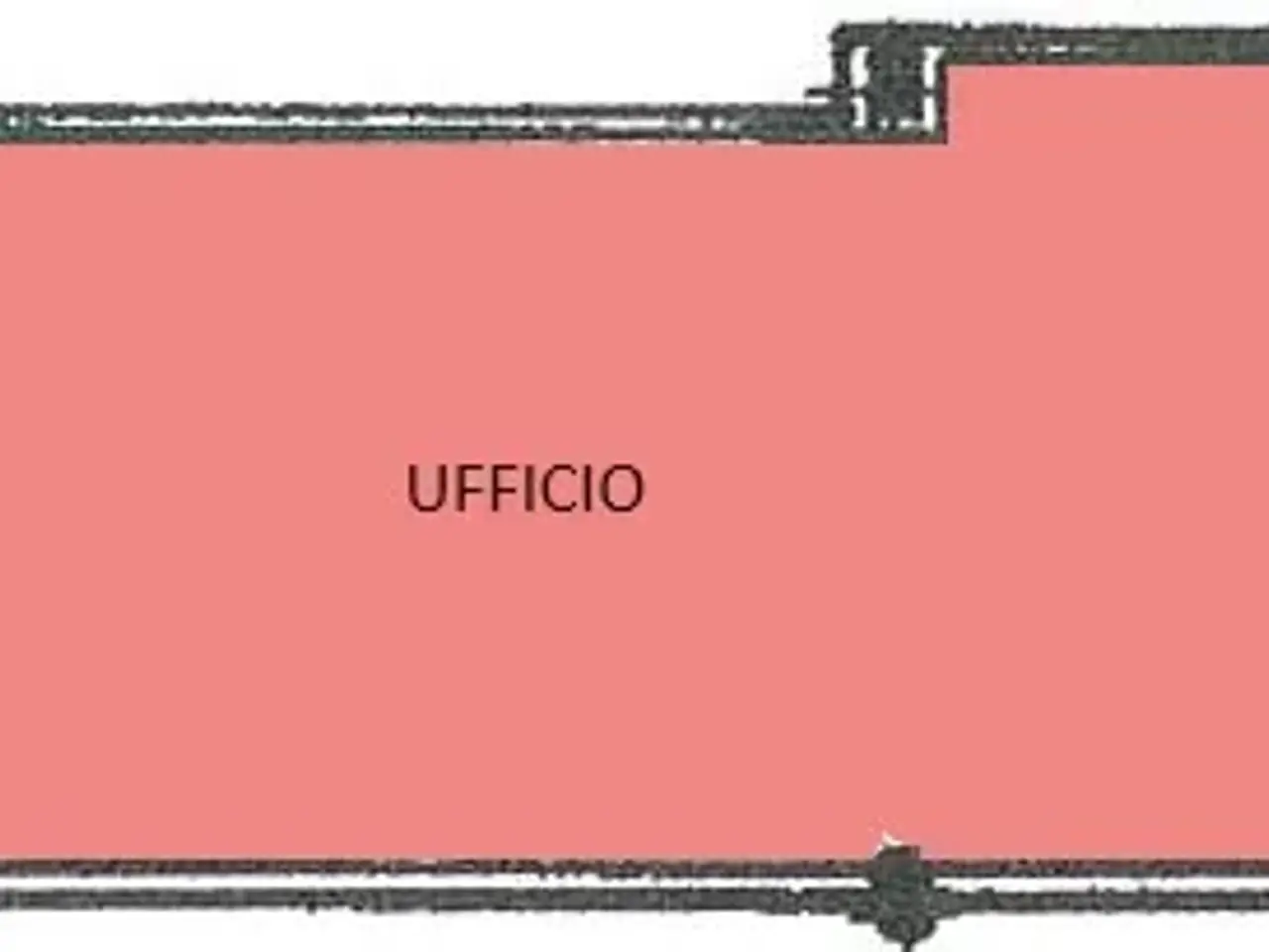 Ufficio in Via Emilia Est, Rottofreno, {3} - Planimetria 1