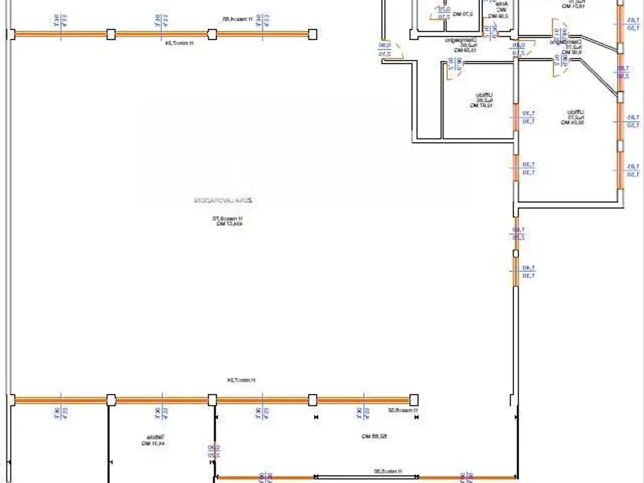 Capannone in Via Nazionale, Moimacco, {3} - Planimetria 1
