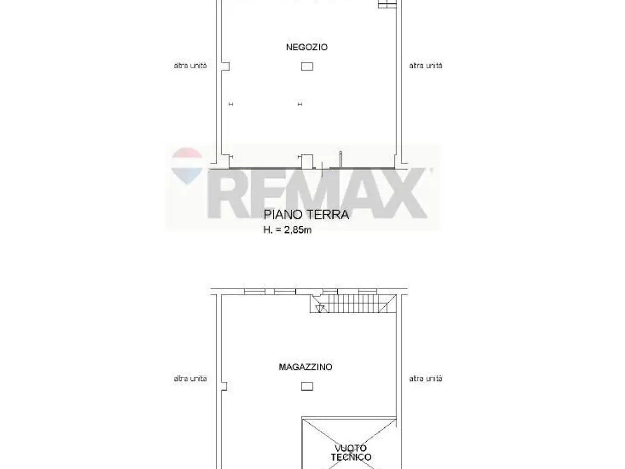 Negozio in Via Alcide De Gasperi 20, Treviso, {3} - Planimetria 1