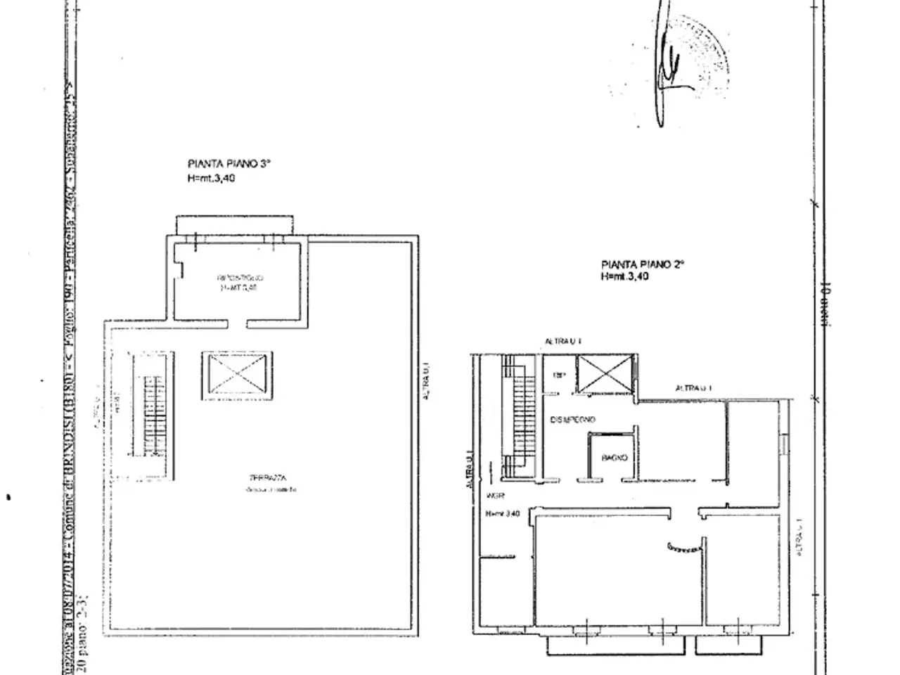 Ufficio in Corso Umberto I 120, Brindisi, {3} - Planimetria 1