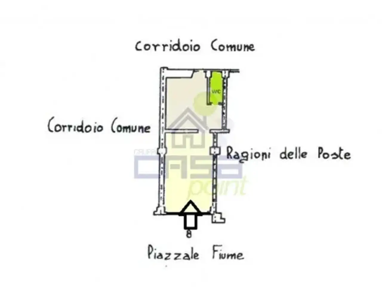 Negozio in Piazza Fiume 8, Cremona, {3} - Planimetria 1