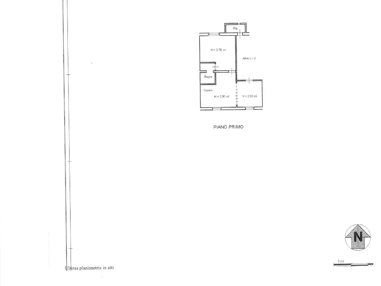 Magazzino in , Casciana Terme Lari, {3} - Planimetria 1