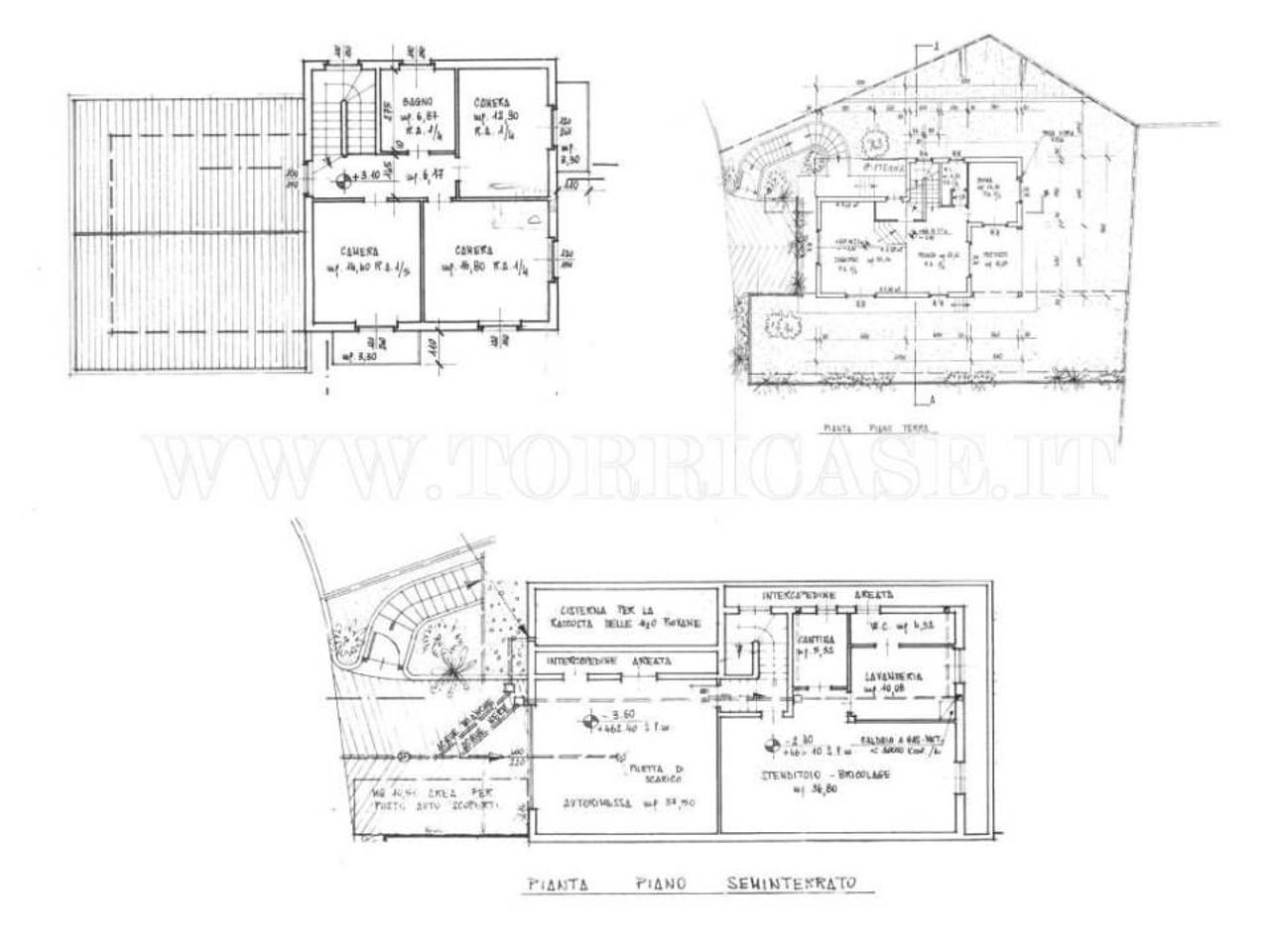 Villa in vendita, Via San Rocco, Leffe - Planimetria 1