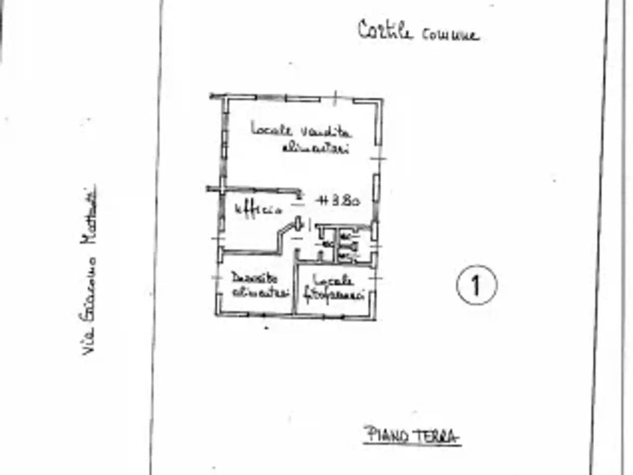 Capannone in Via Giacomo Matteotti, Quinzano D'Oglio, {3} - Planimetria 1