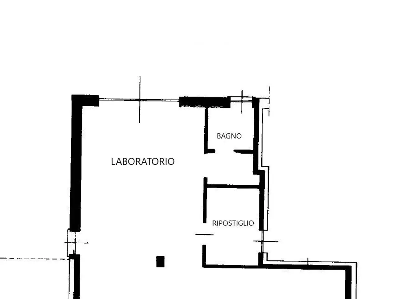 Negozio in Via Paribelli, Sondrio, {3} - Planimetria 1