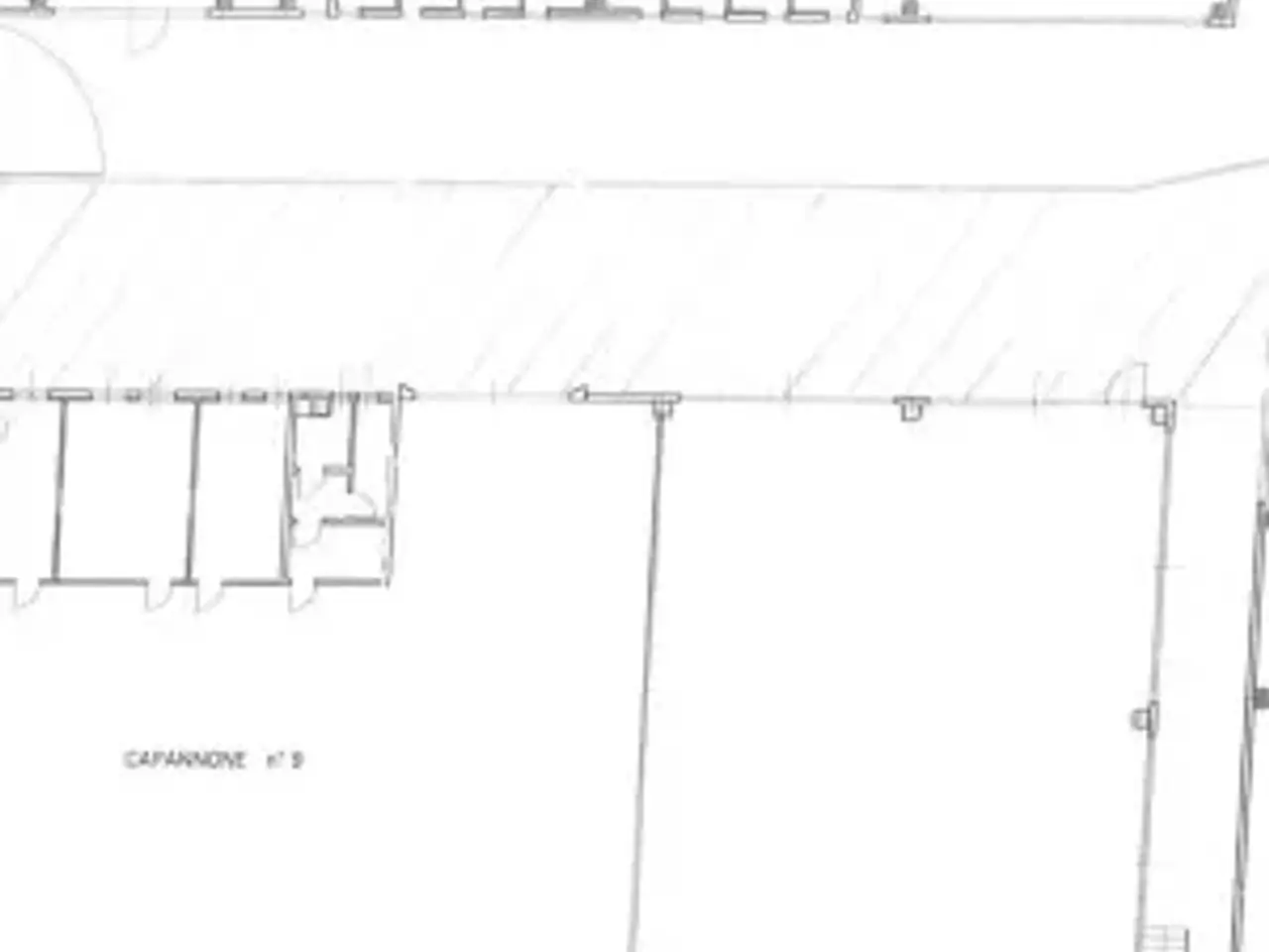 Capannone in Via Monte Cervino, Arcore, {3} - Planimetria 1