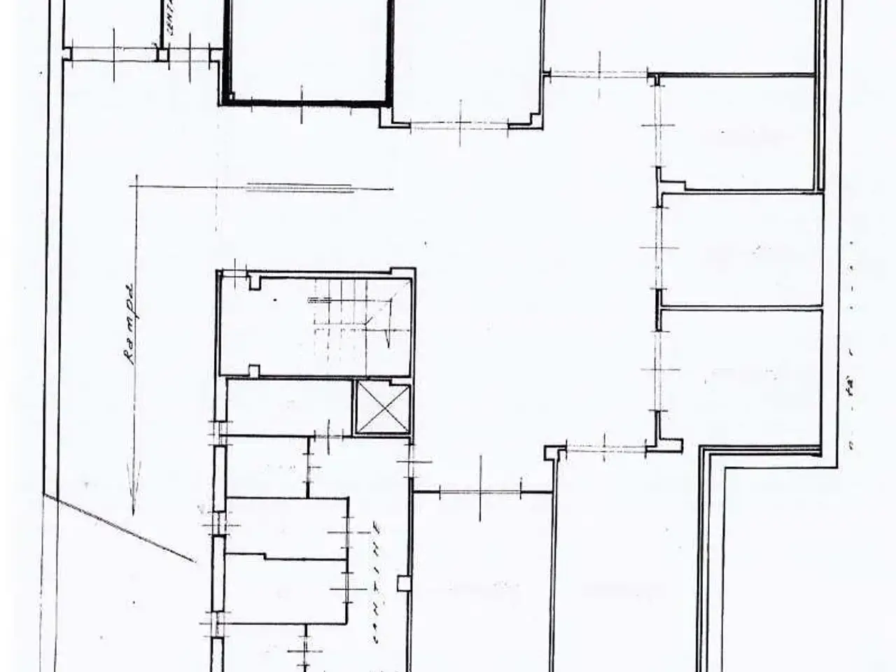 Parcheggio chiuso in Via Via Luigi Siciliani , Roma, {3} - Planimetria 1