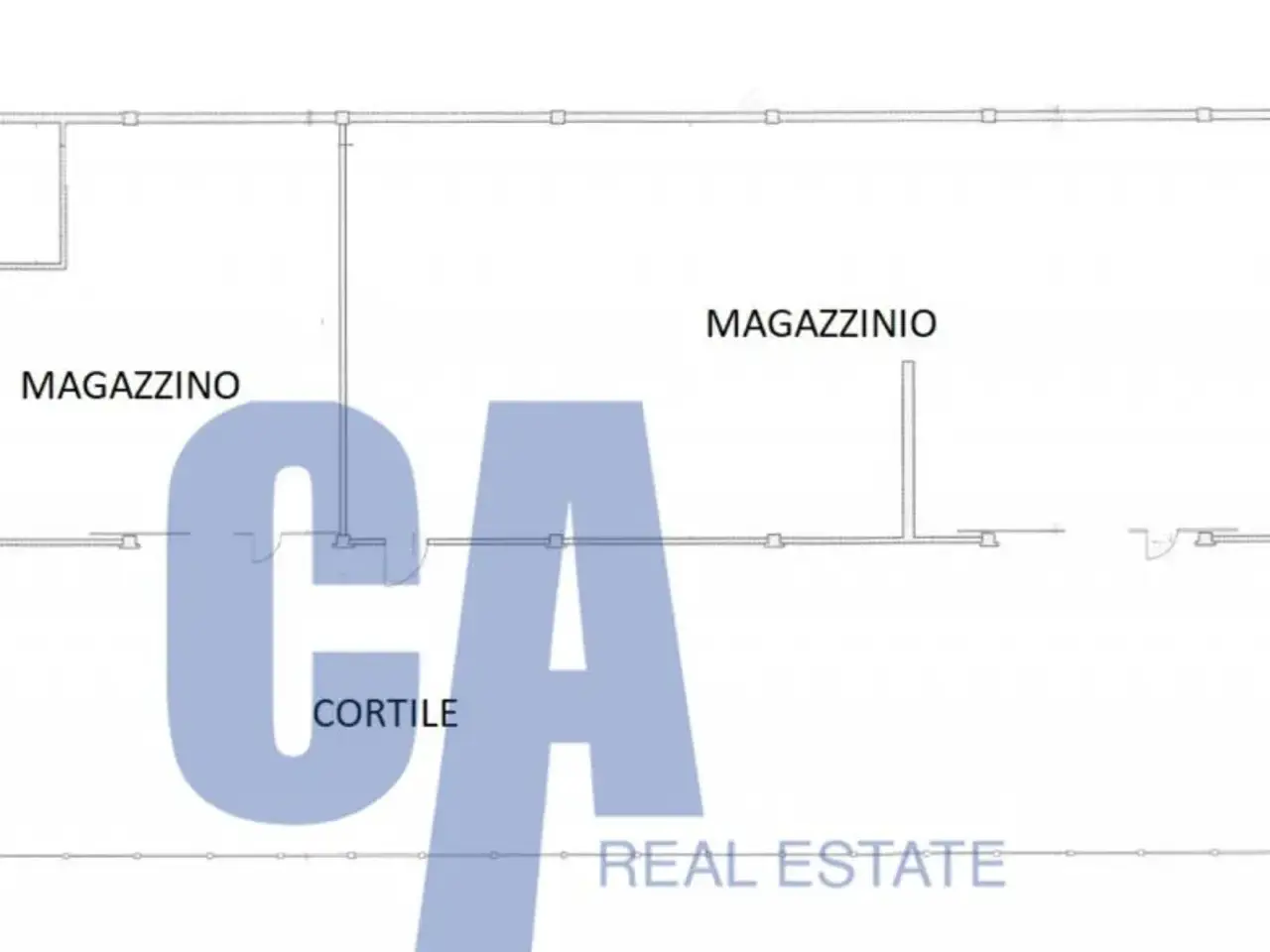 Capannone in Via Iseo, San Giuliano Milanese, {3} - Planimetria 1