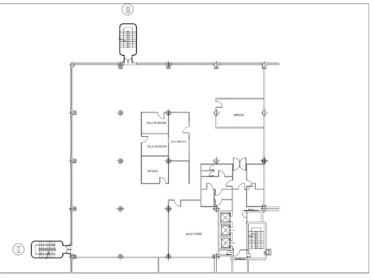 Ufficio in Via Milanofiori, Assago, {3} - Planimetria 1