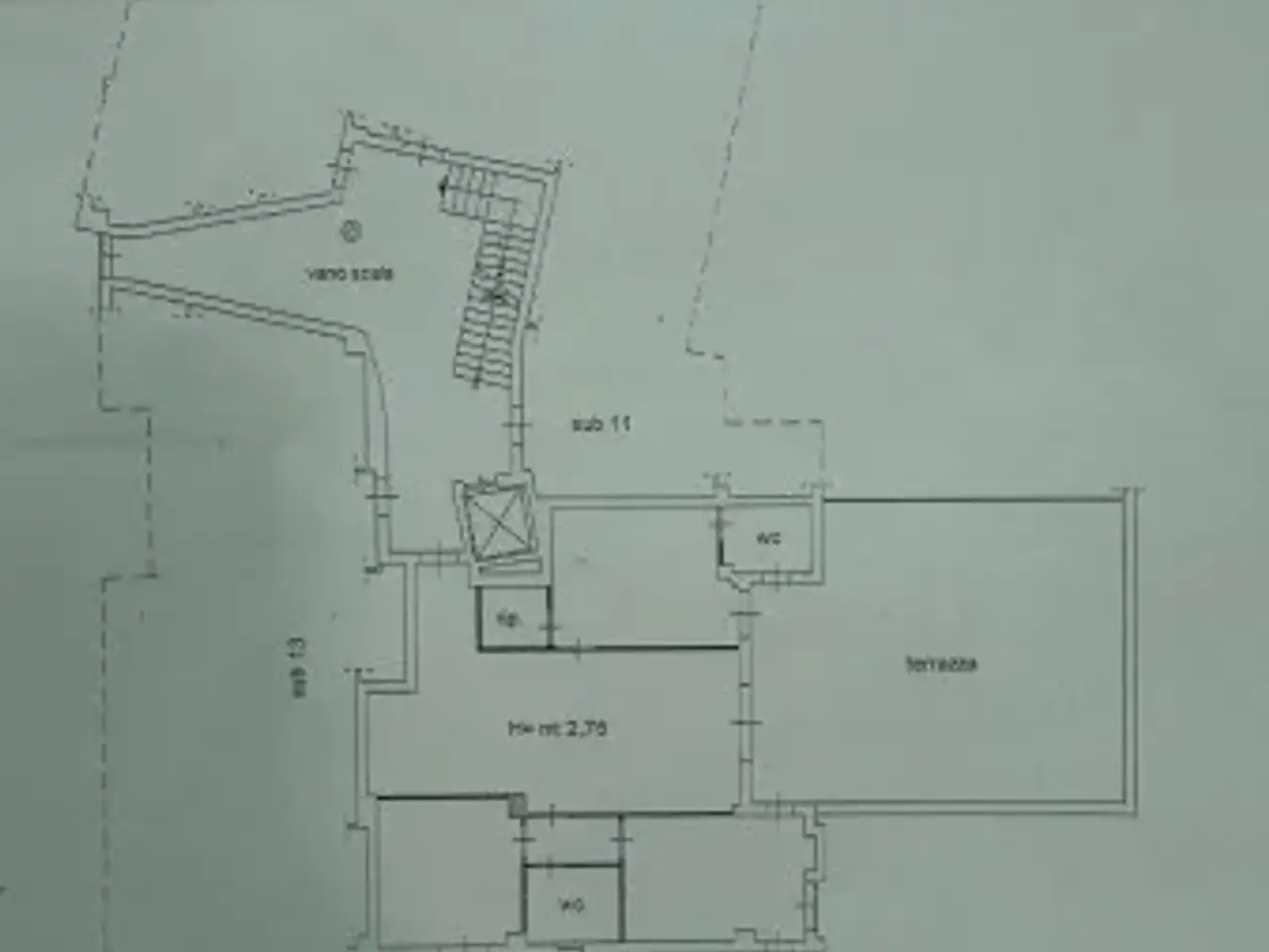 Ufficio in Via Filippo Turati 10, Caltanissetta, {3} - Planimetria 1