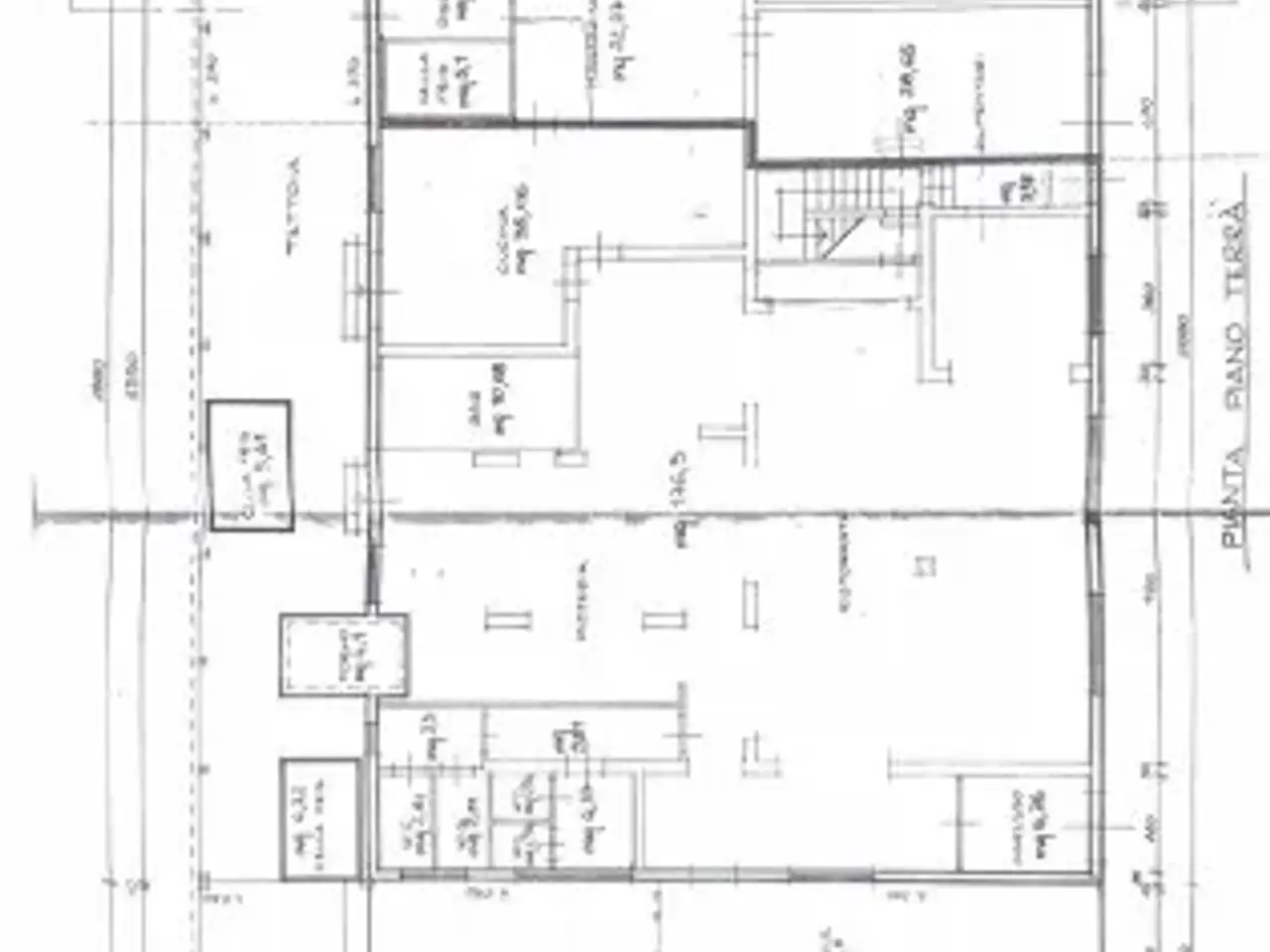 Ristorante in Via di Benerici 5, Montecarlo, {3} - Planimetria 1