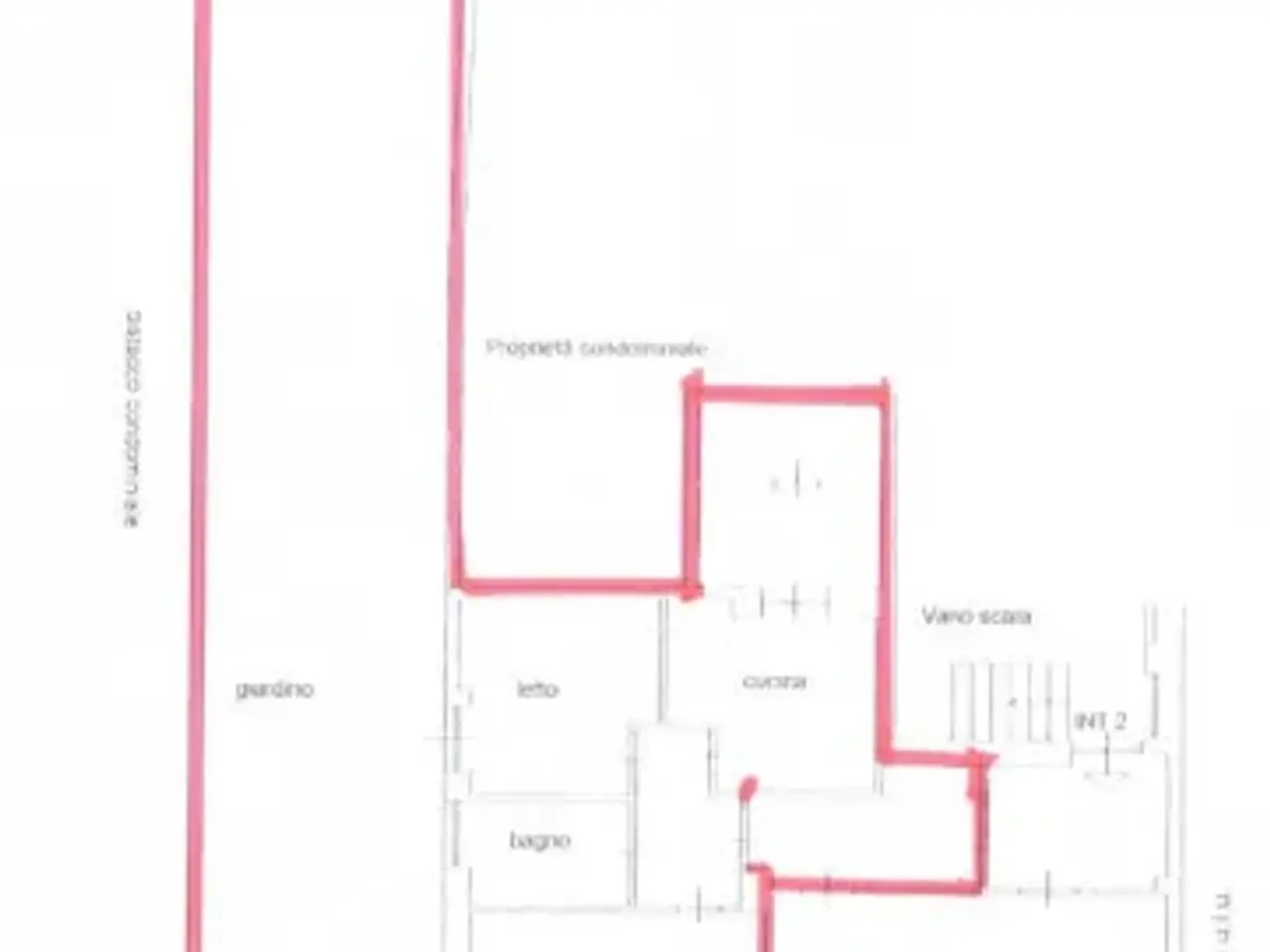 Bed & Breakfast in Via Anastasio II, Roma, {3} - Planimetria 1