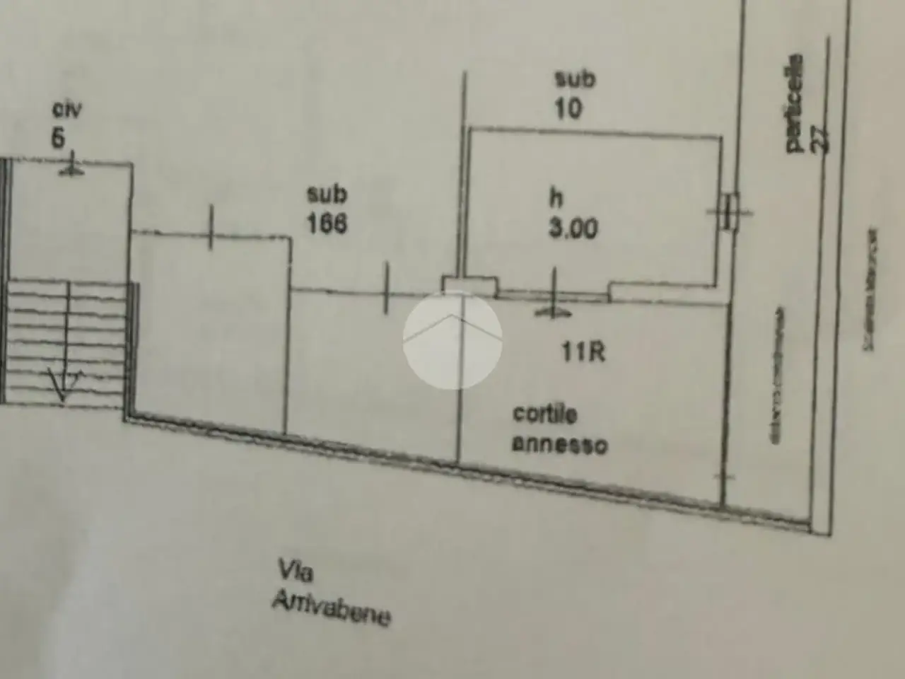Magazzino in Via Giovanni Arrivabene, Genova, {3} - Planimetria 1