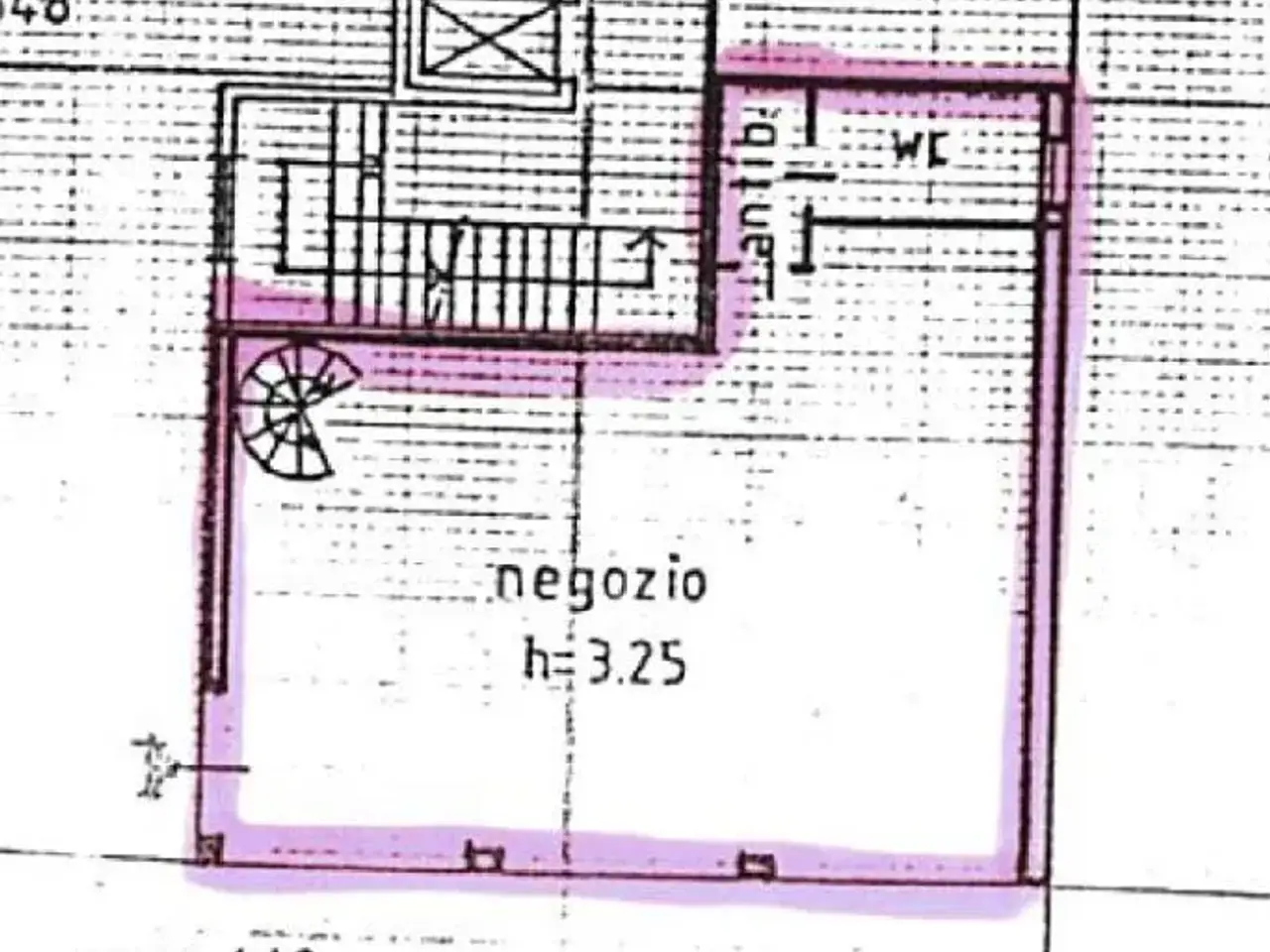 Negozio in Via Magenta 6, San Vittore Olona, {3} - Planimetria 1