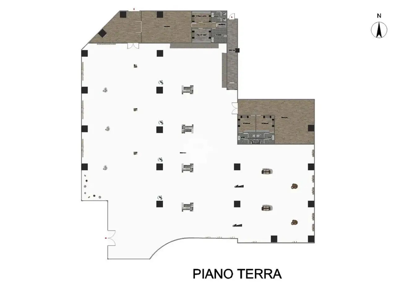 Negozio in Via Kennedy, Verolanuova, {3} - Planimetria 1