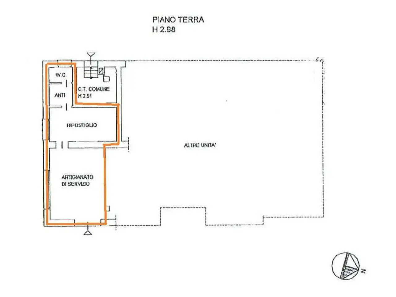 Negozio in Via Enaudi 10, Conegliano, {3} - Planimetria 1