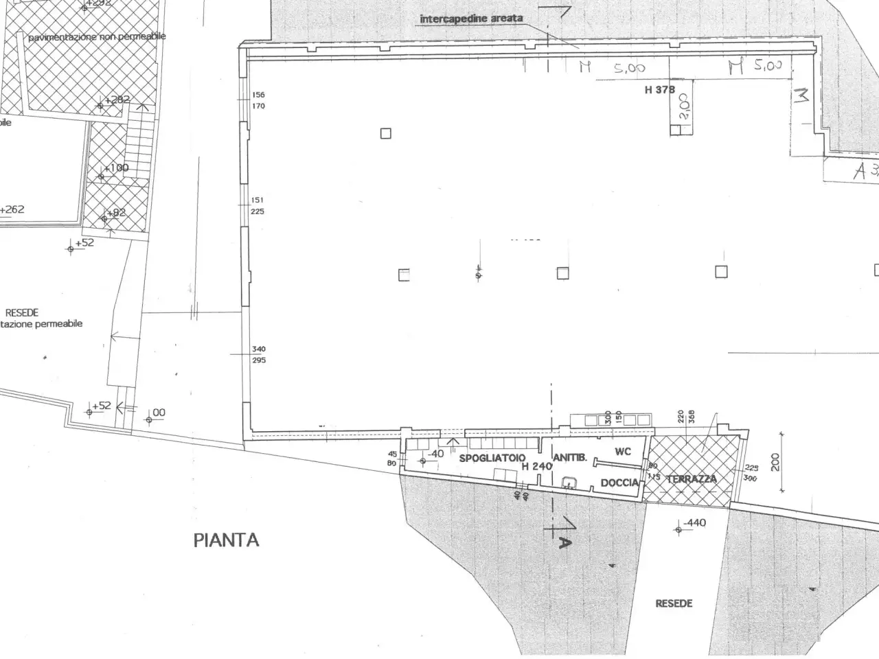 Laboratorio in Via Borgonuovo, Vaiano, {3} - Planimetria 1