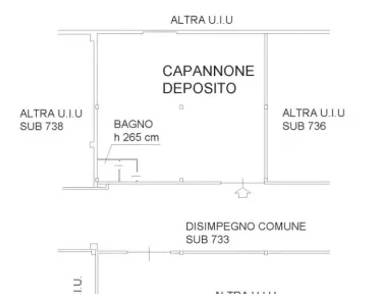 Capannone in Via Piave, Canegrate, {3} - Planimetria 1