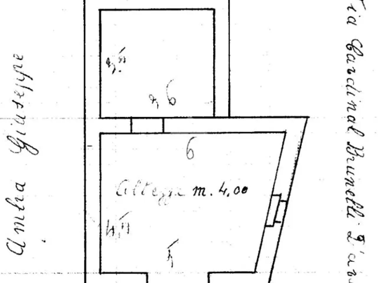 Negozio in Via Fiammetta 11, Napoli, {3} - Planimetria 1