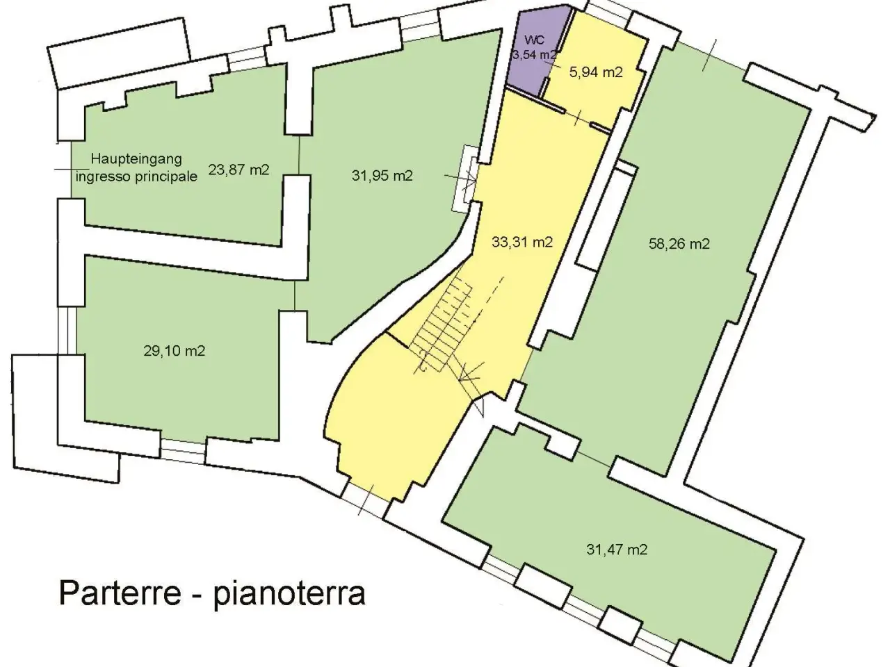 Ufficio in , Merano, {3} - Planimetria 1