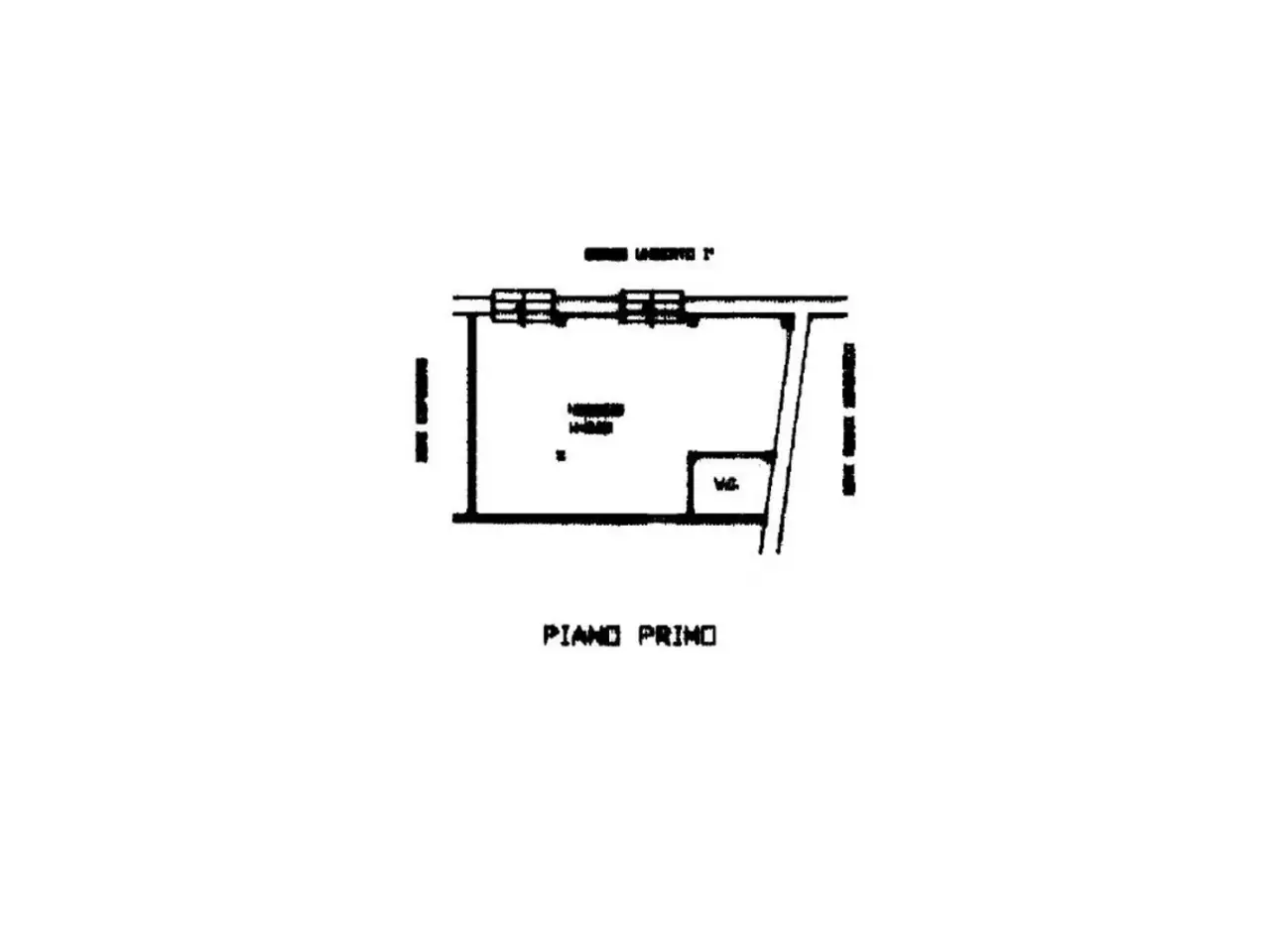 Negozio in C.So Umberto I, N. Snc, Alvignano, {3} - Planimetria 1