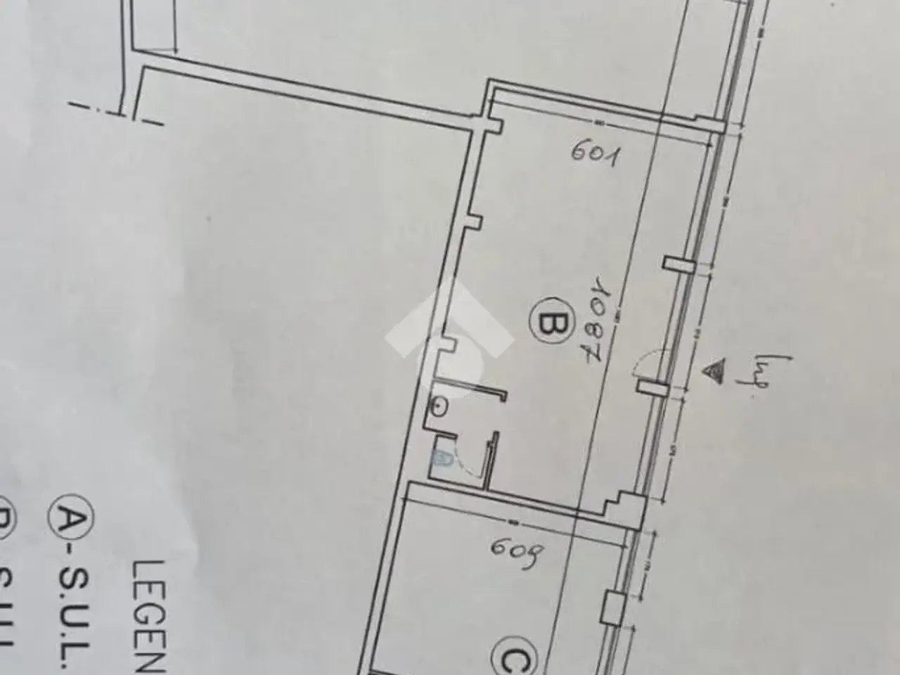 Negozio in Viale Carmelo Bene 501, Roma, {3} - Planimetria 1