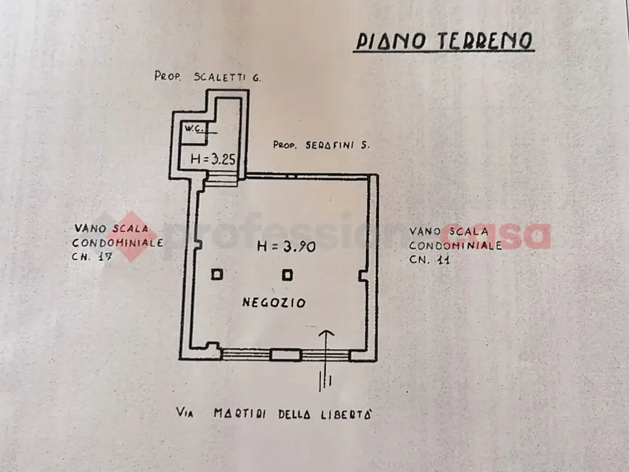 Negozio in Via Martiri della Libertà 13, Terni, {3} - Planimetria 1