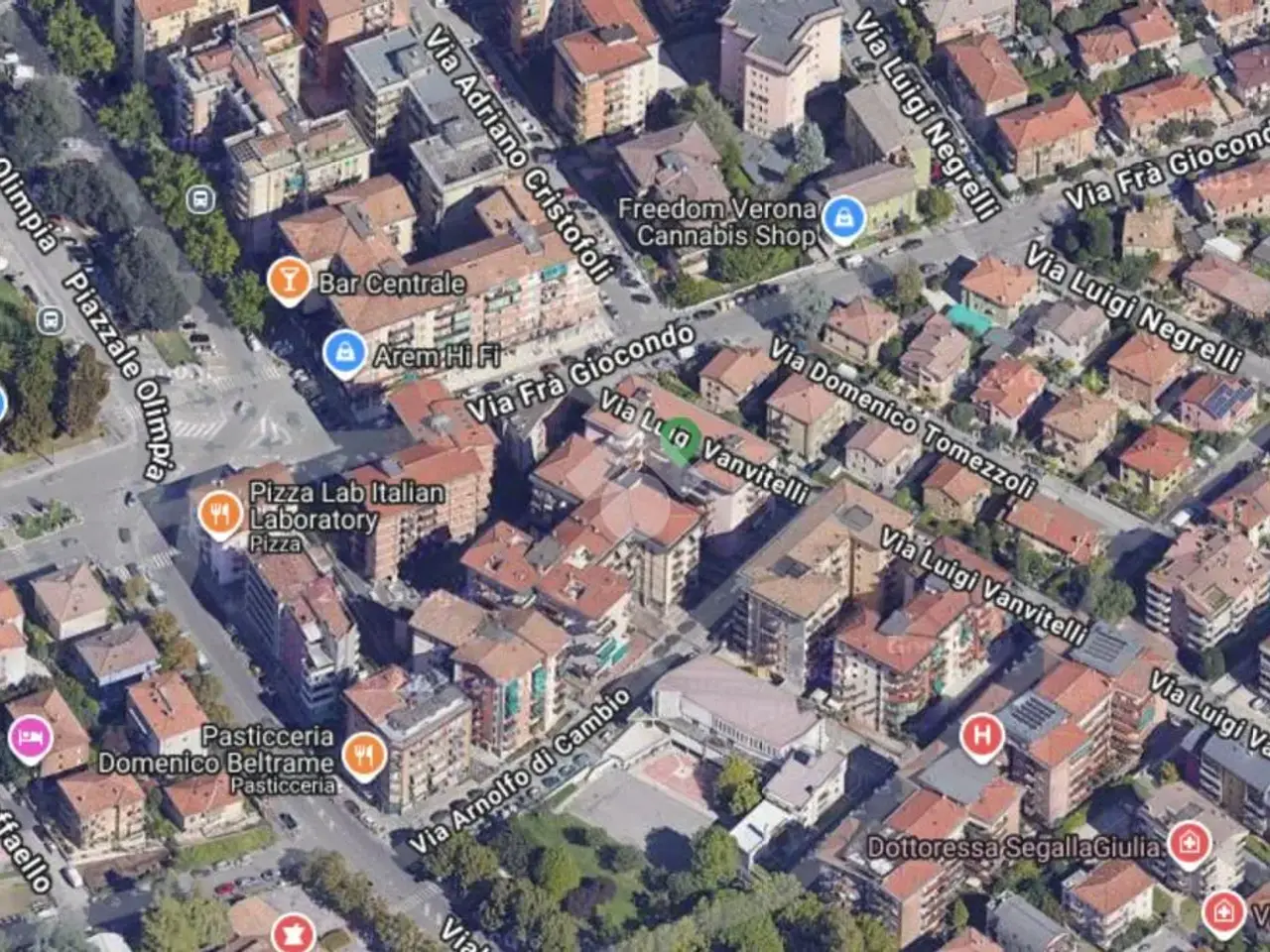 Negozio in Via Luigi Vanvitelli 6, Verona, {3} - Planimetria 1